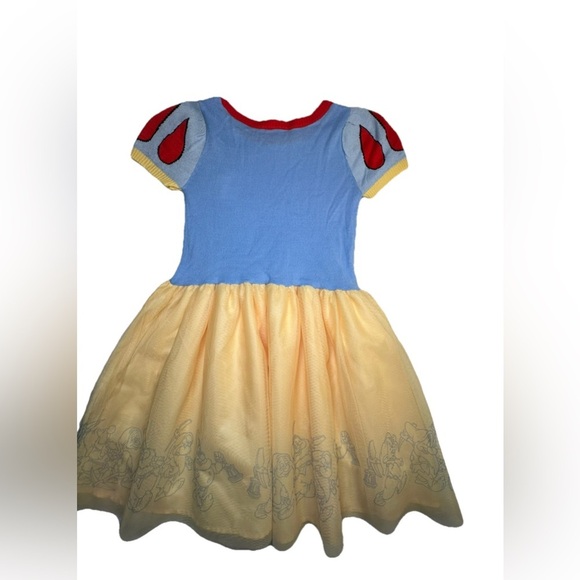 Snow White & the Seven Dwarfs Cosplay Costume Dress Blue/Yellow Girls Sizes - Picture 2 of 9